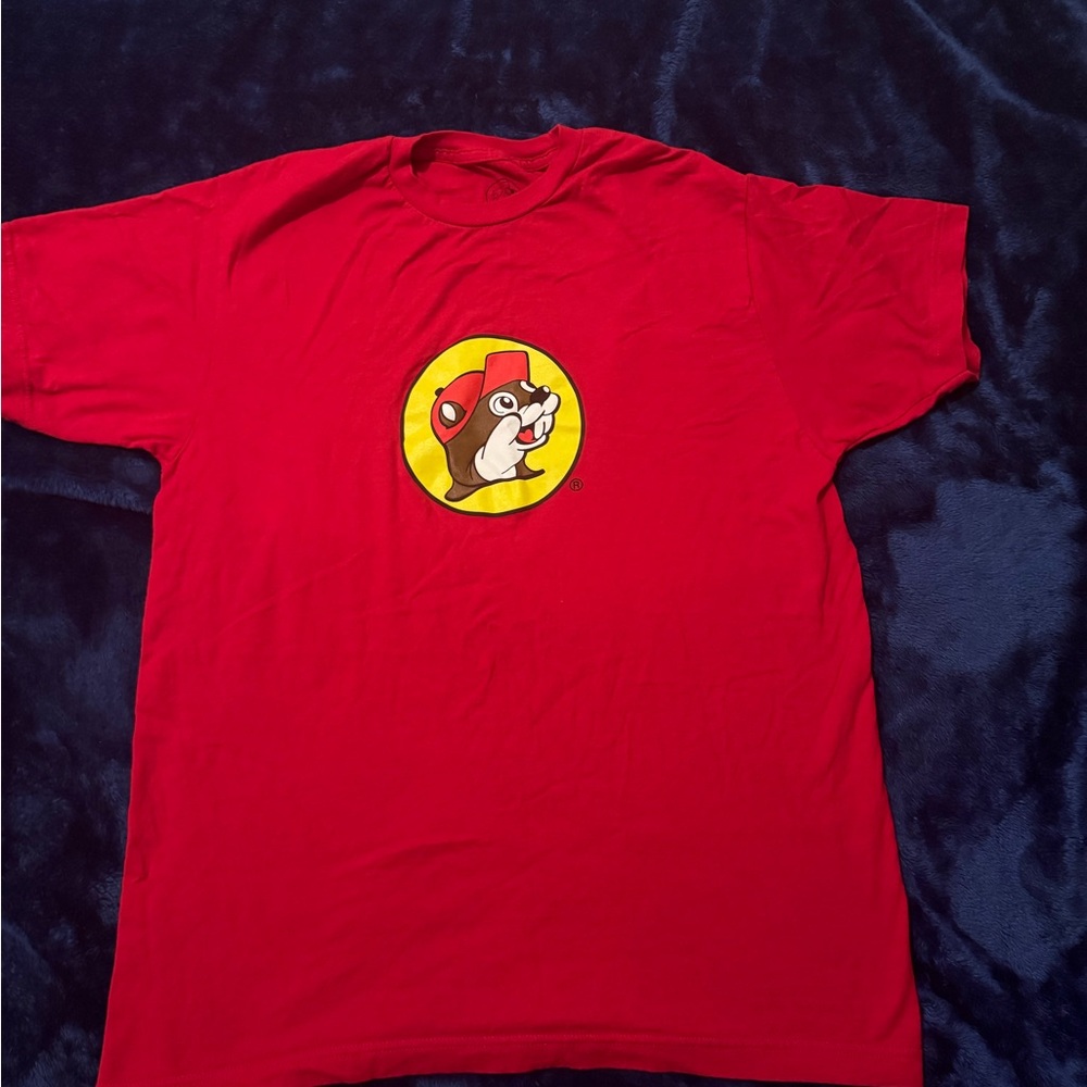 Vibrant Red and Yellow Short Sleeve Tees